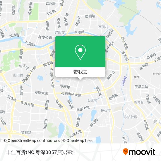 丰佳百货(NO.粤深0057店)地图