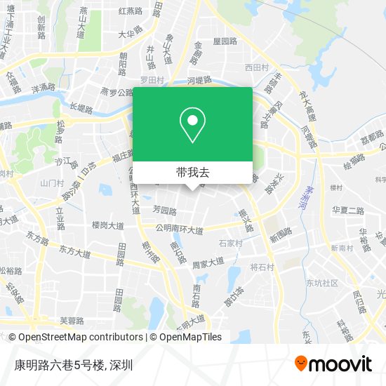 康明路六巷5号楼地图