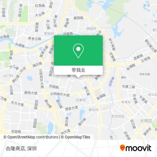 合隆商店地图