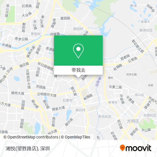 湘悦(望胜路店)地图