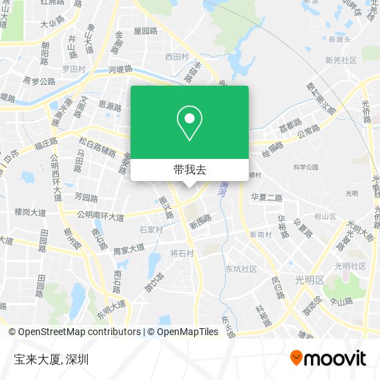 宝来大厦地图