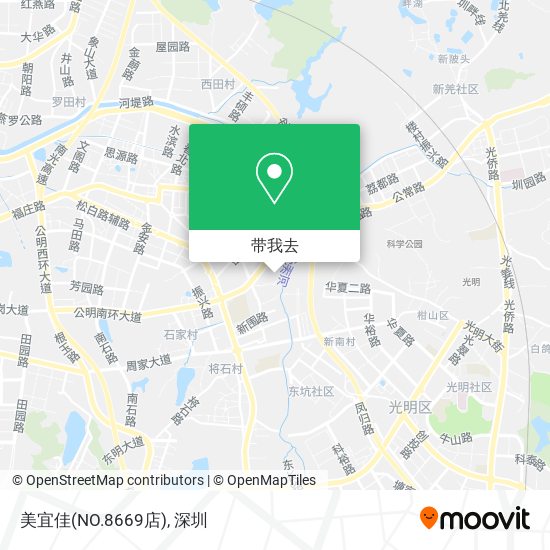 美宜佳(NO.8669店)地图