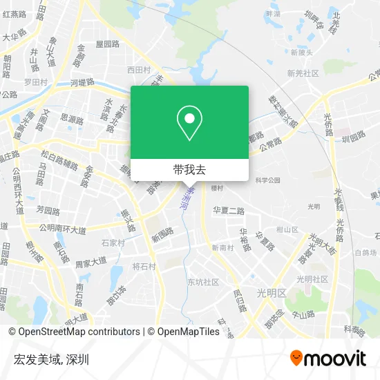 宏发美域地图