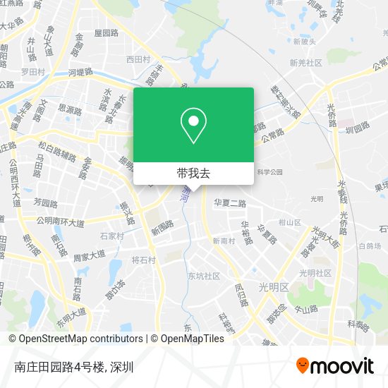 南庄田园路4号楼地图