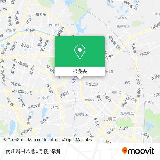 南庄新村八巷6号楼地图