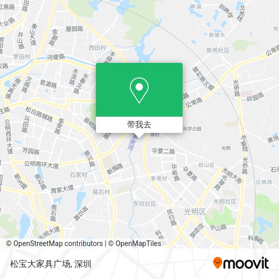 松宝大家具广场地图