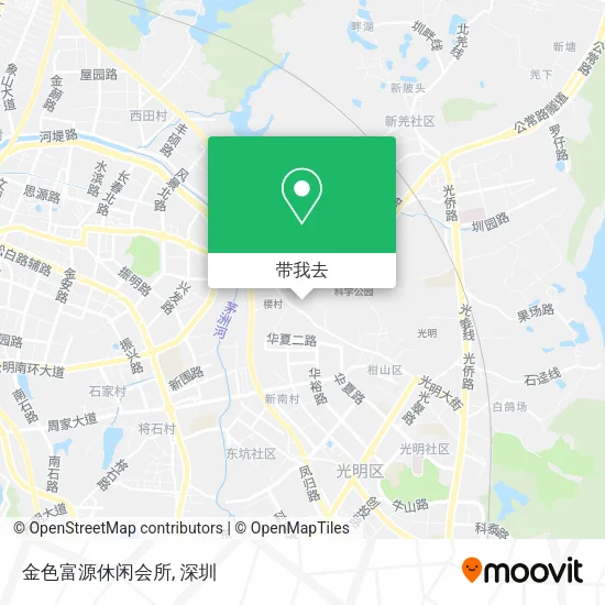 金色富源休闲会所地图