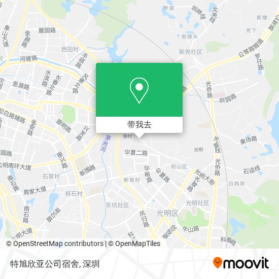 特旭欣亚公司宿舍地图
