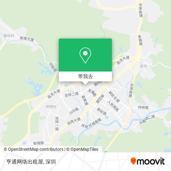 亨通网络出租屋地图
