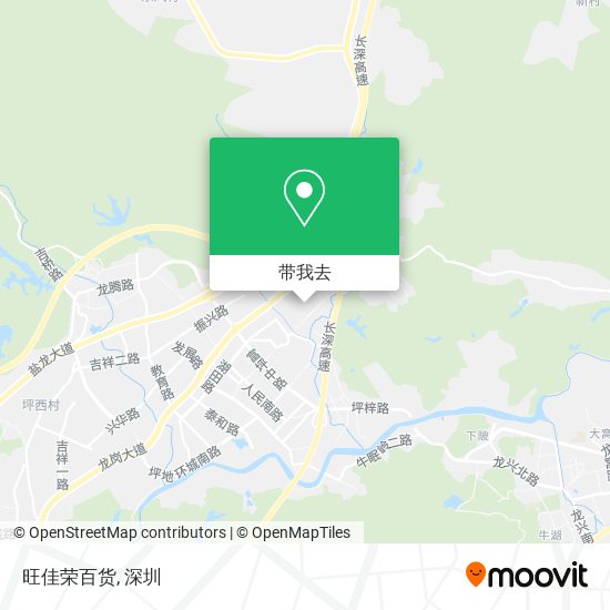 旺佳荣百货地图