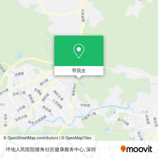 坪地人民医院楼角社区健康服务中心地图