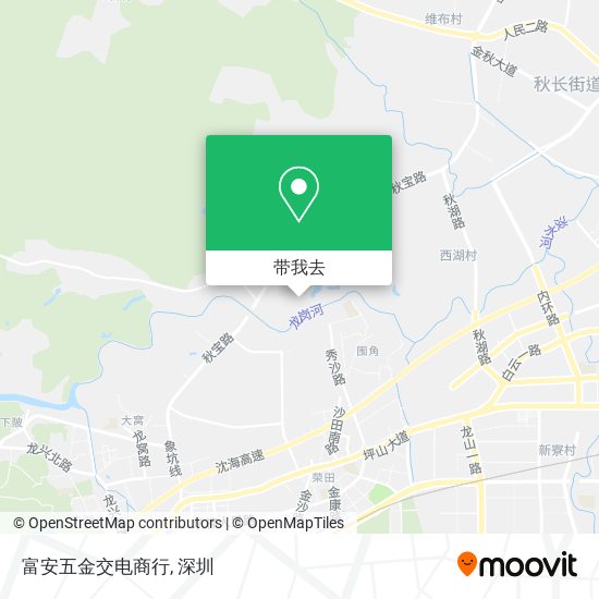 富安五金交电商行地图