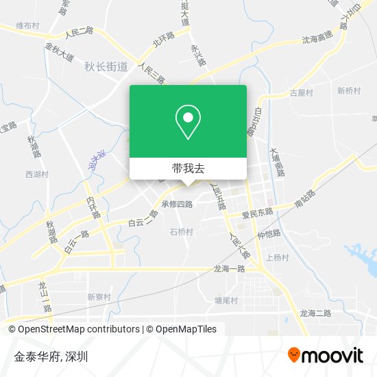 金泰华府地图