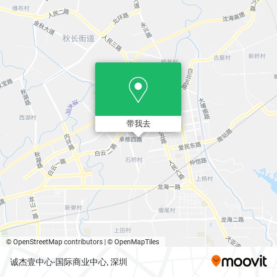 诚杰壹中心-国际商业中心地图