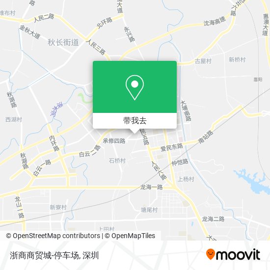 浙商商贸城-停车场地图