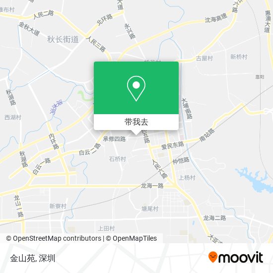 金山苑地图