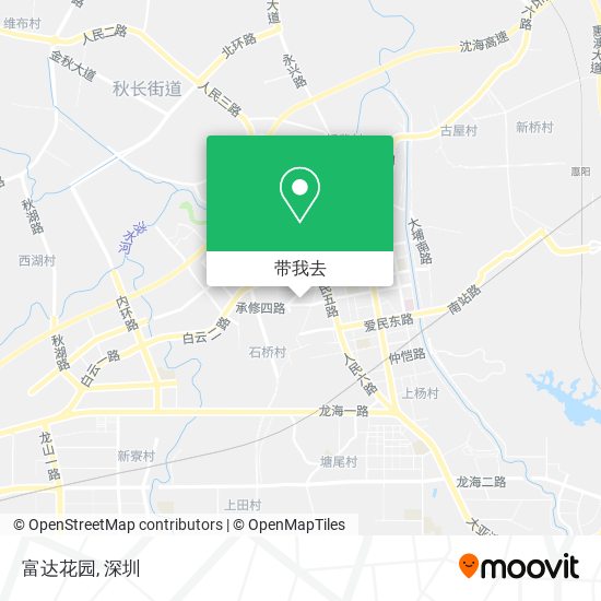 富达花园地图