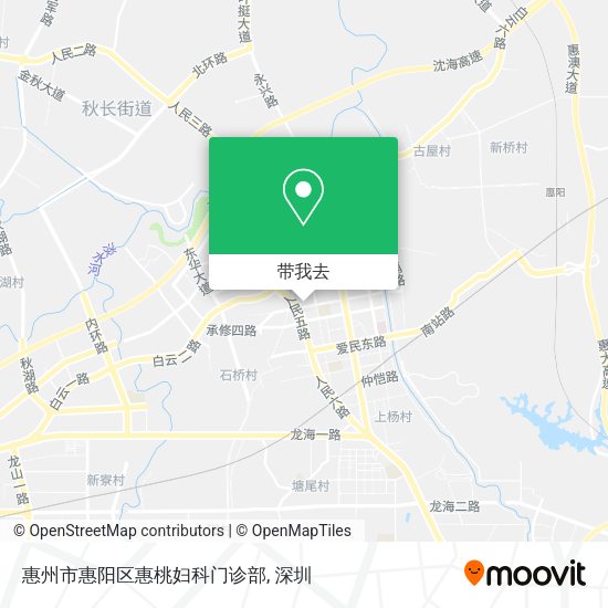 惠州市惠阳区惠桃妇科门诊部地图