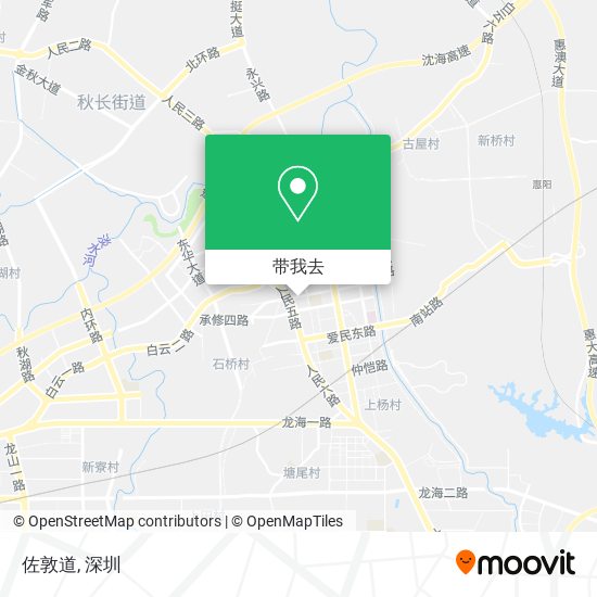 佐敦道地图
