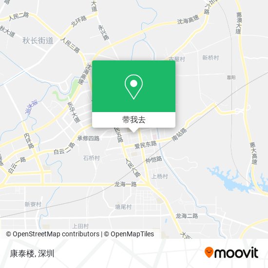 康泰楼地图