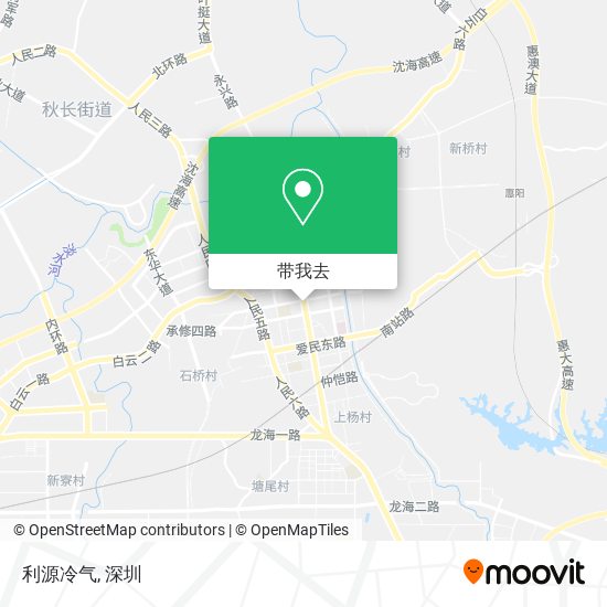 利源冷气地图