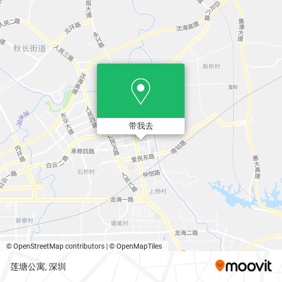 莲塘公寓地图