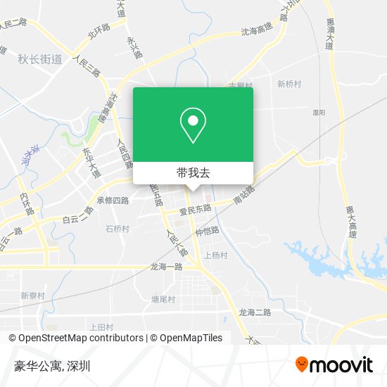 豪华公寓地图
