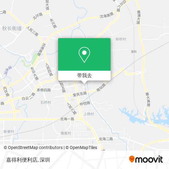 嘉得利便利店地图