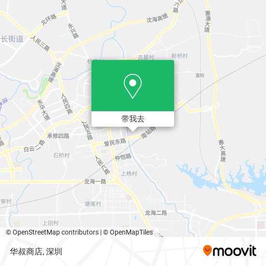 华叔商店地图