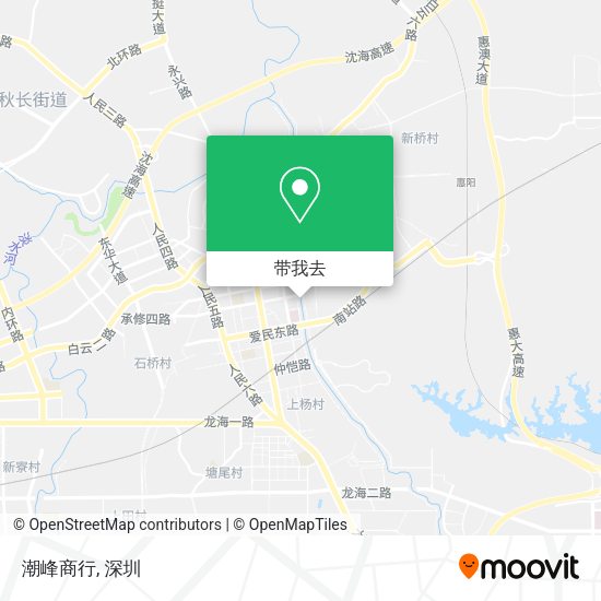 潮峰商行地图