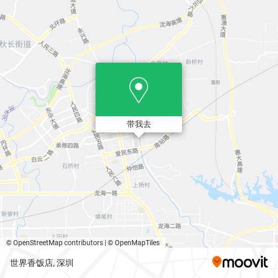 世界香饭店地图