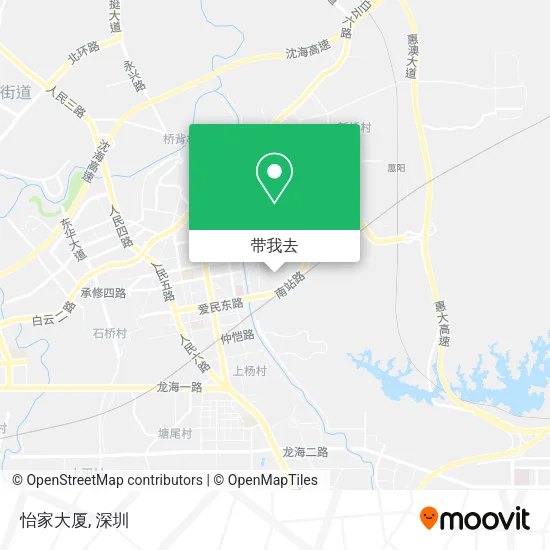 怡家大厦地图