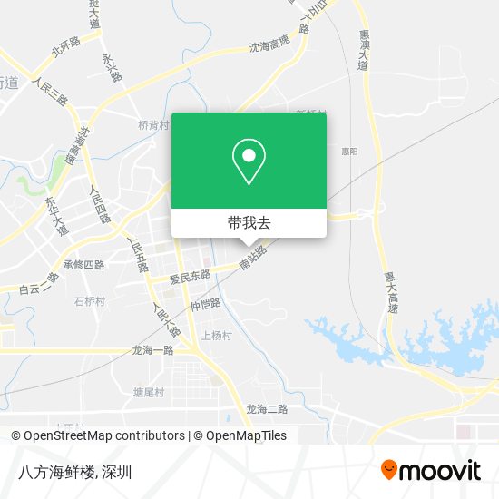 八方海鲜楼地图