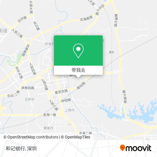 和记锁行地图