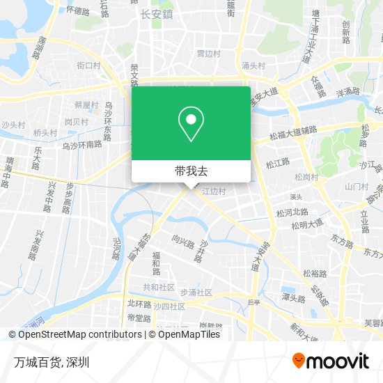 万城百货地图