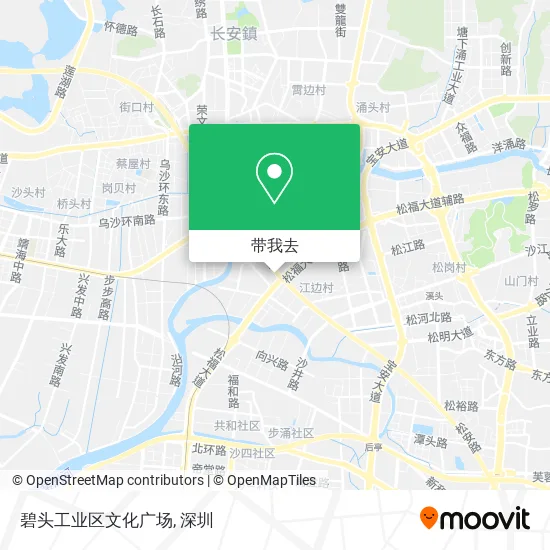 碧头工业区文化广场地图