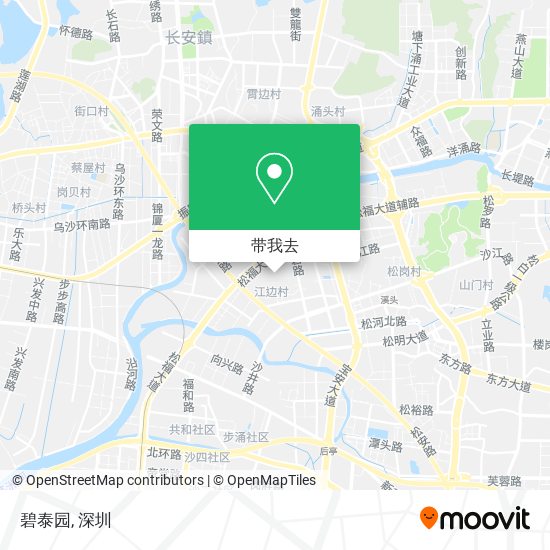 碧泰园地图