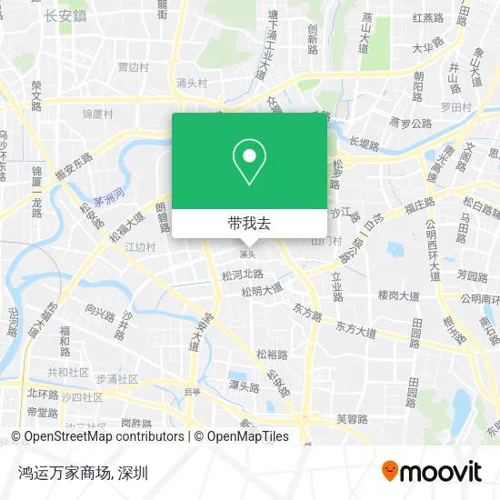 鸿运万家商场地图