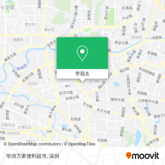 华润万家便利超市地图