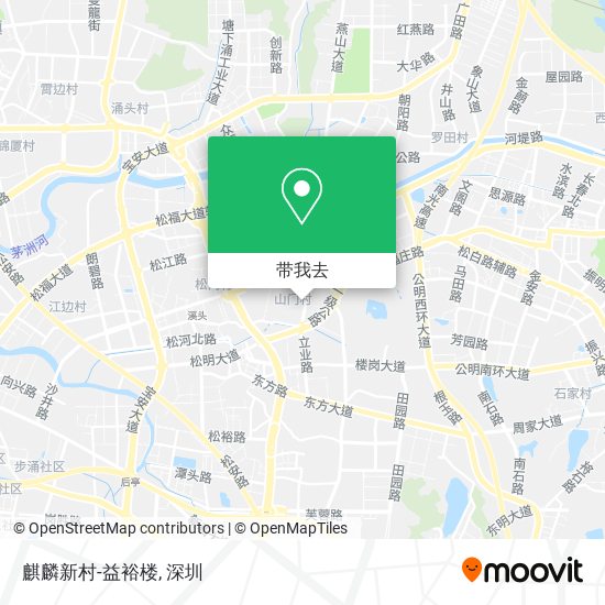麒麟新村-益裕楼地图