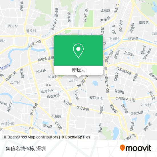 集信名城-5栋地图
