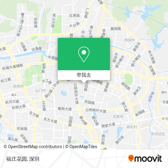 福庄花园地图