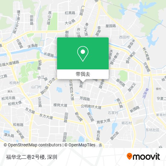 福华北二巷2号楼地图