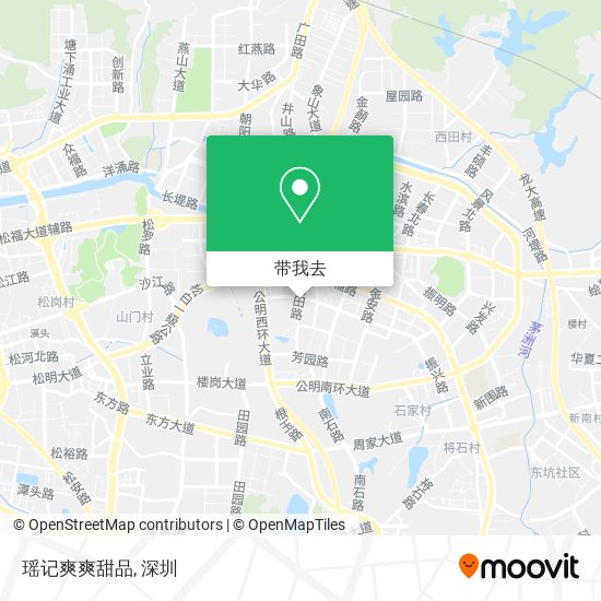 瑶记爽爽甜品地图
