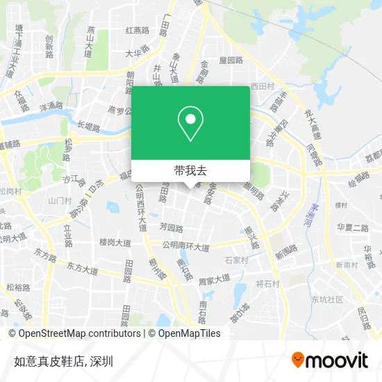 如意真皮鞋店地图