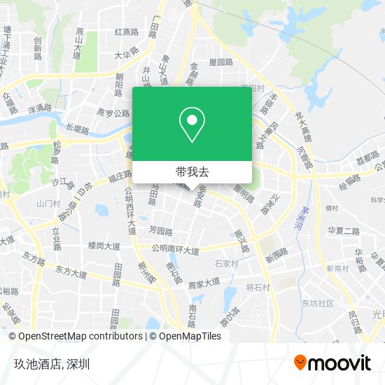 玖池酒店地图