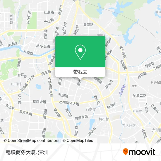 稳联商务大厦地图