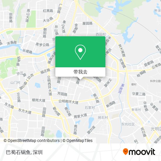 巴蜀石锅鱼地图