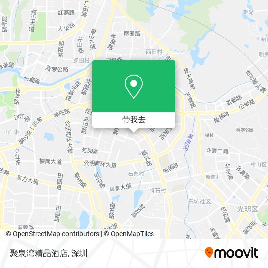聚泉湾精品酒店地图