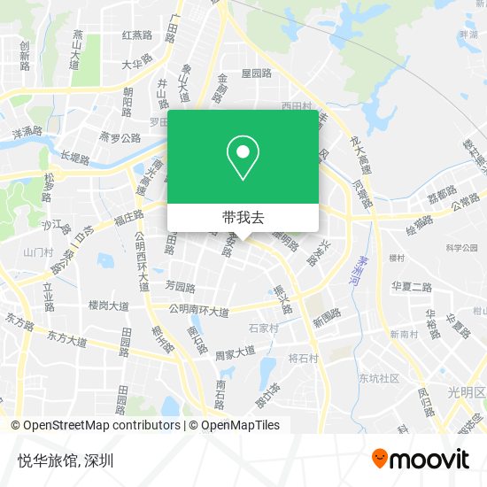 悦华旅馆地图